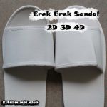 Erek Erek Sandal Lengkap Disertai Angka Mistik 2D 3D 4D